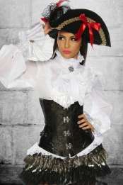 Steampunk onderborst korset